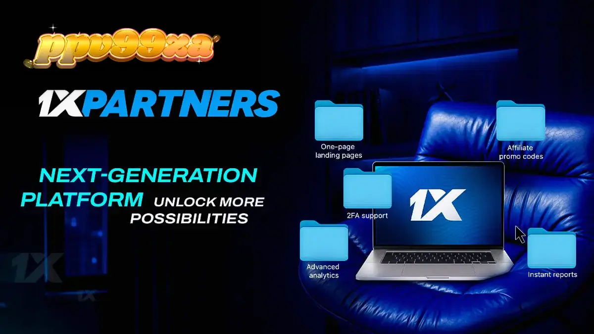 Dasbor afiliasi 1xPartners yang diperbarui dengan analitik yang mudah dibaca